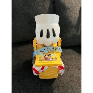 NWOT Disney Parks Mickey Picnic basket popcorn bucket